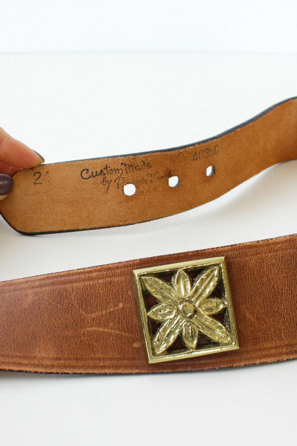 1940s Brass Cinch Belt