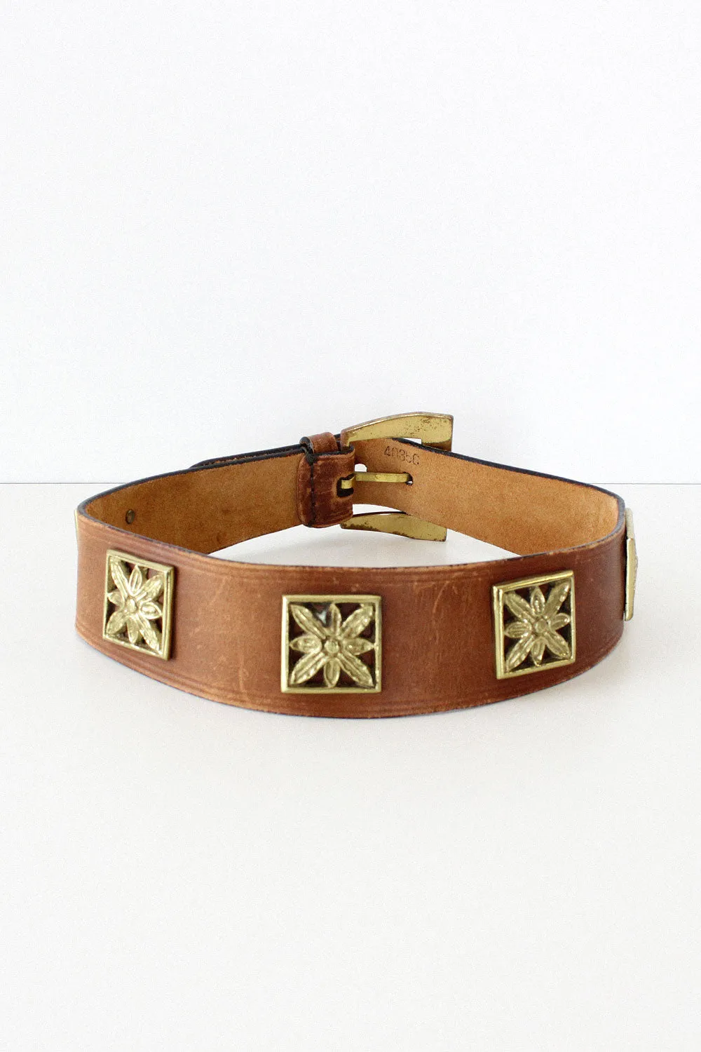 1940s Brass Cinch Belt