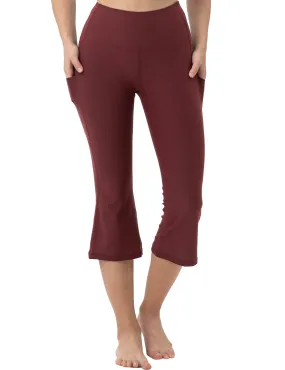 20 Side Pocket Wide Leg Capris_yogastudio