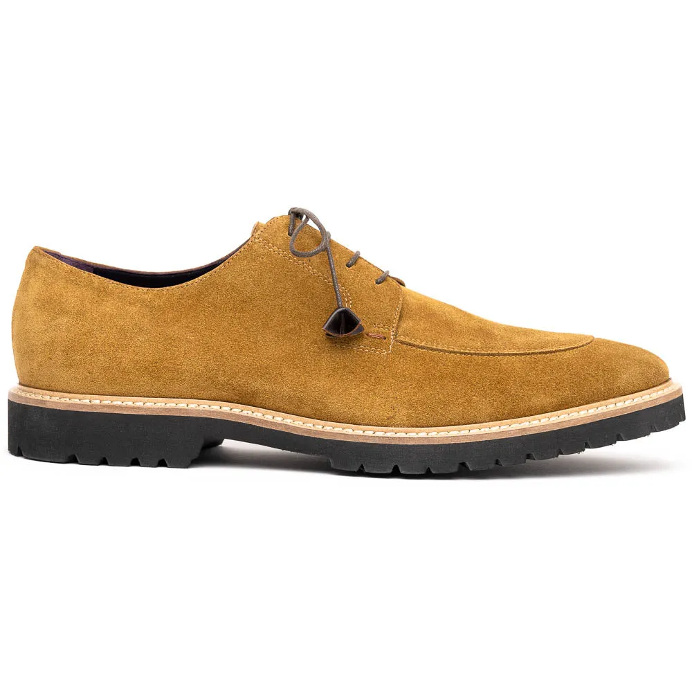 26-220-TOB CAMPO Sueded Goatskin Lace Up, Tobacco