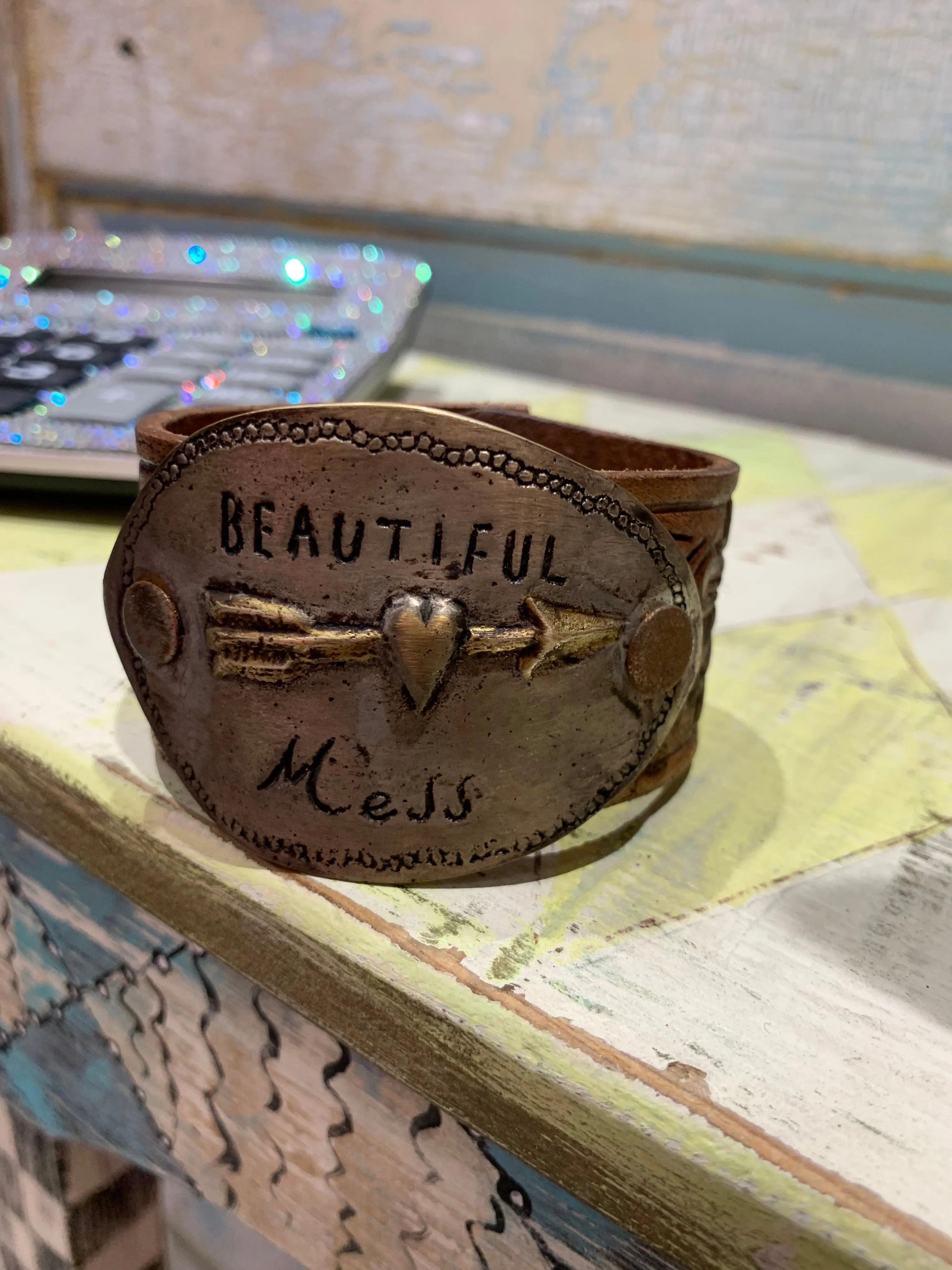 A Beautiful Mess A Rare Bird Cuff