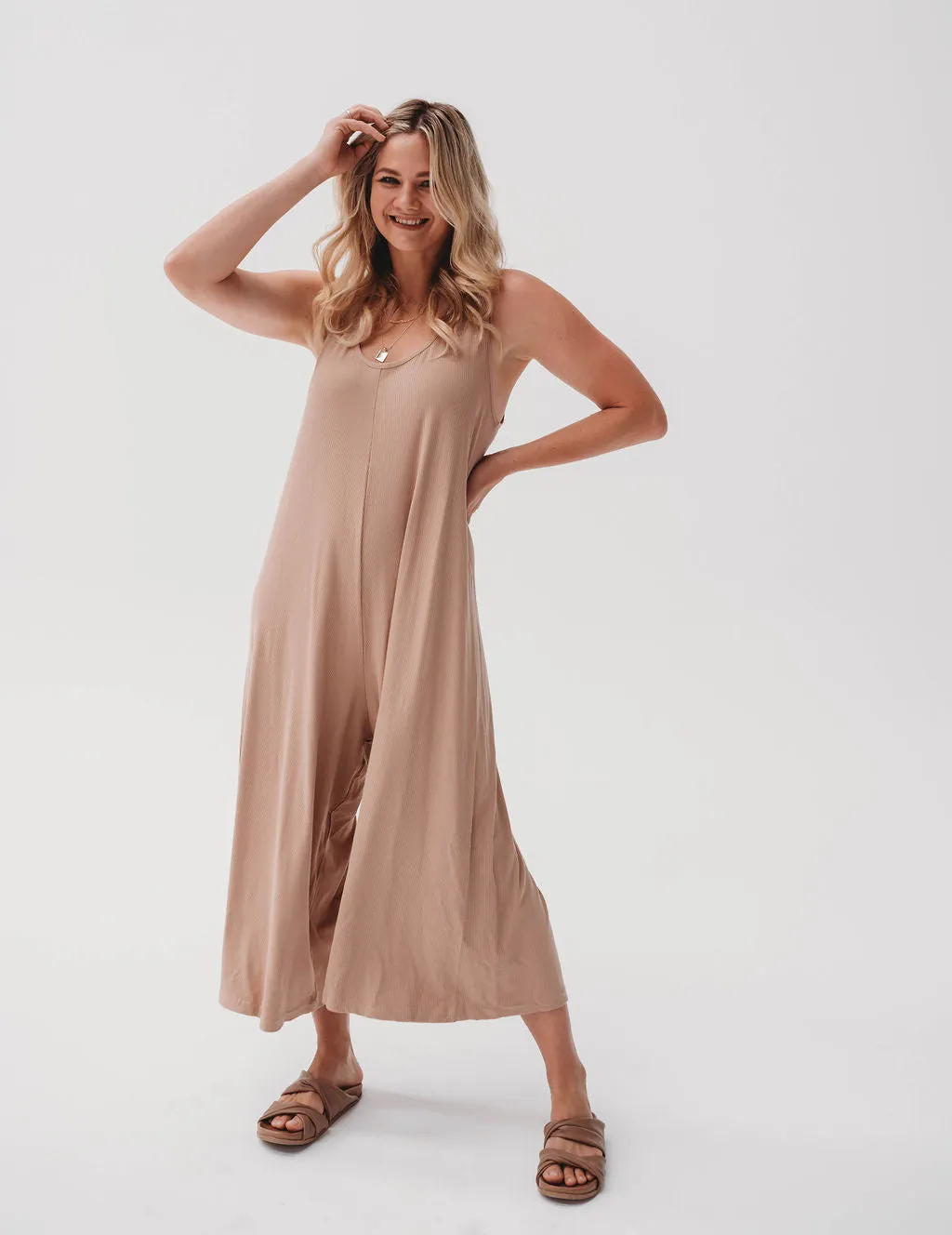 A-Frame Jumpsuit - Frappe'