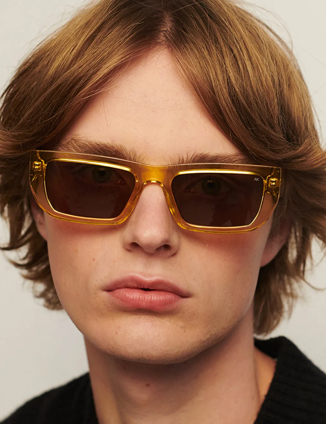 A. Kjaerbede Fame Sunglasses - Yellow transparent