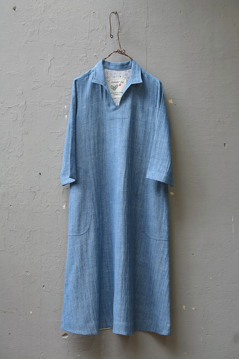 A-line Chambray Kurta