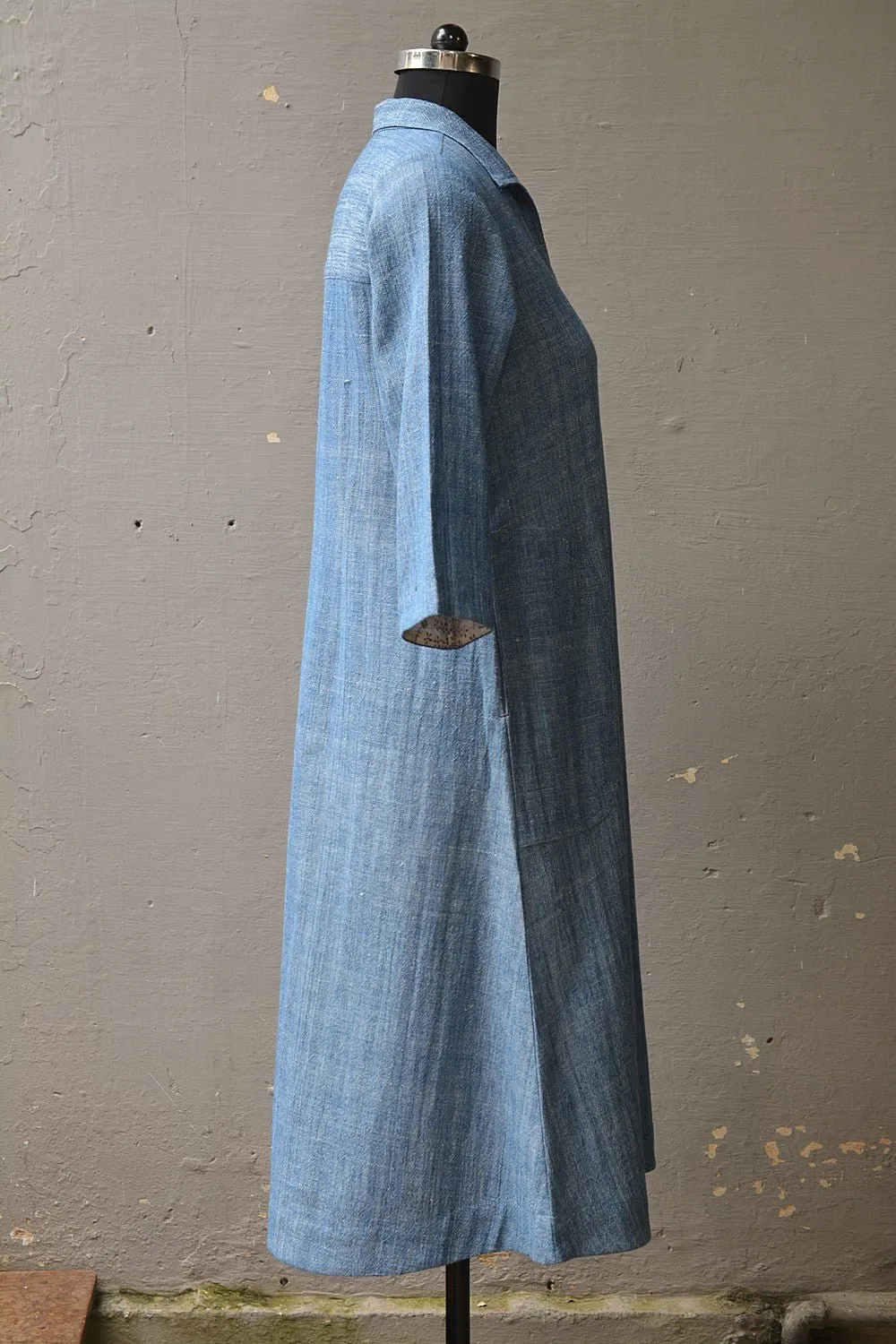 A-line Chambray Kurta