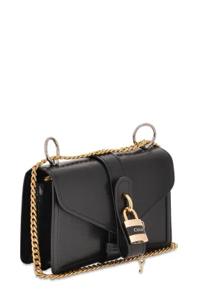 Aby Chain Shoulder Bag Black