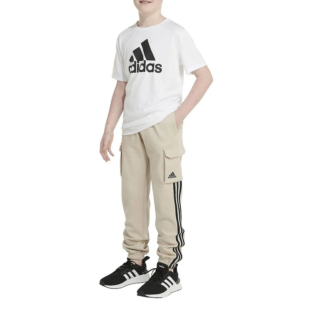 adidas - Kids' (Junior) Cargo 3-Stripes Fleece Jogger Pant (IQ6150)