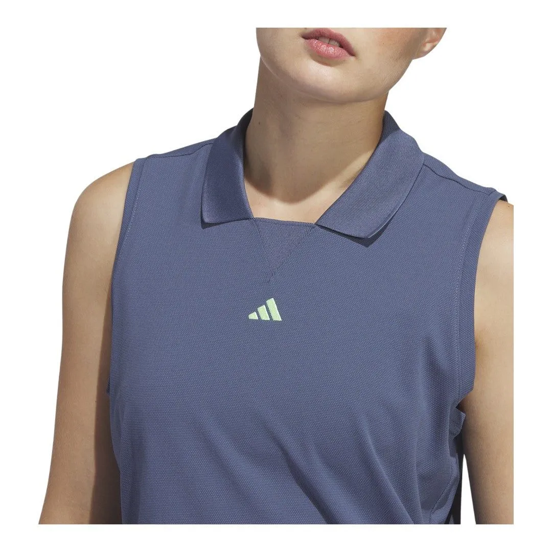 adidas Ladies Ultimate365 Twistknit Golf Polo Shirt IP8678