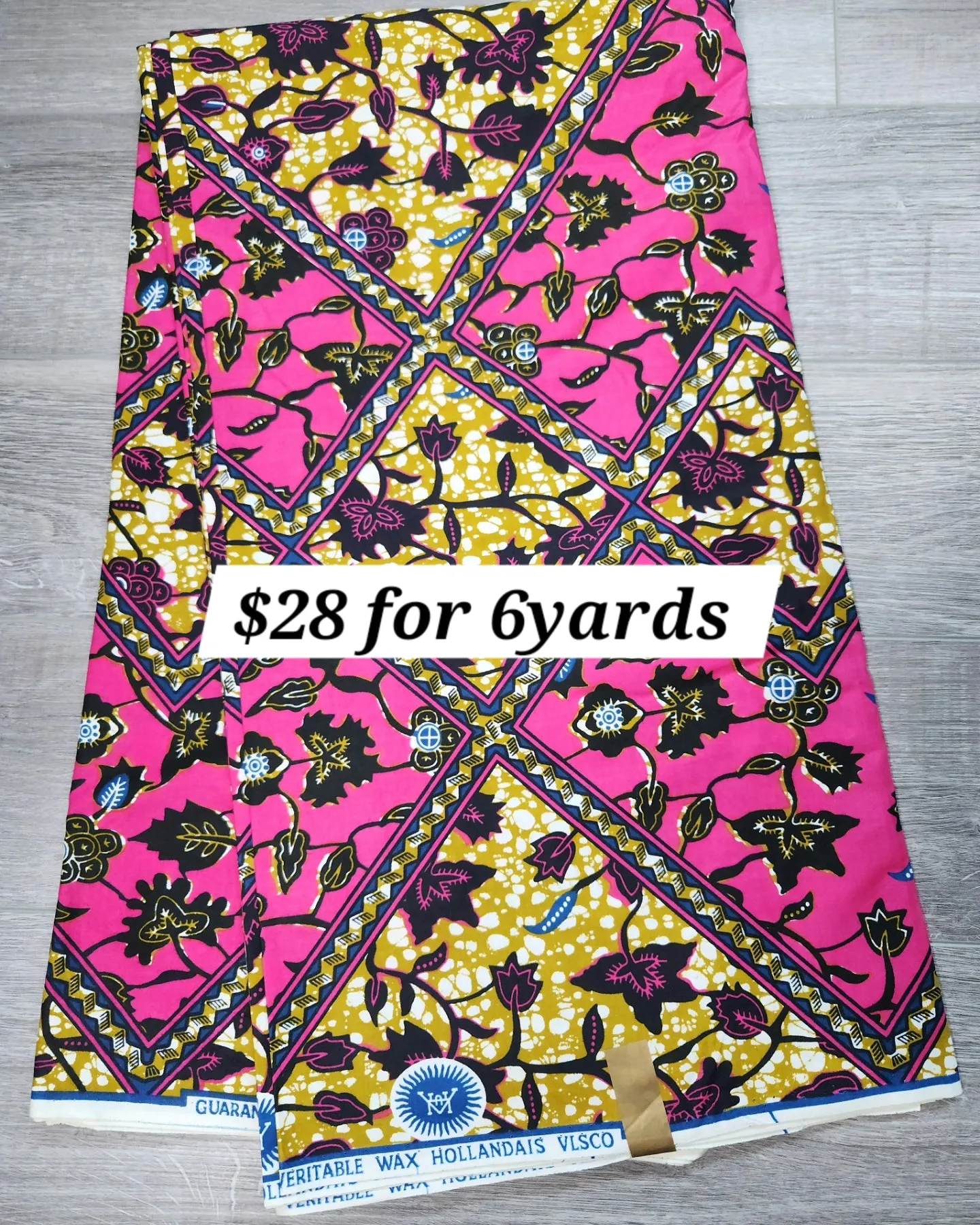 African Ankara Print Fabric