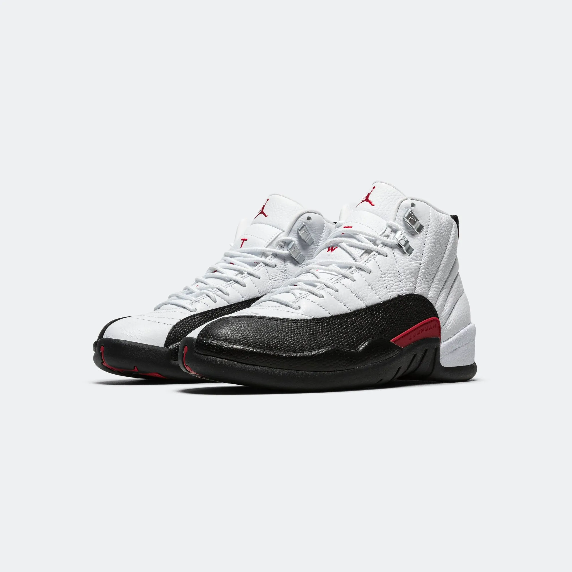 Air Jordan 12 Retro - White/Gym Red-Black