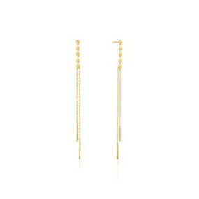 Ania Haie Spike Double Drop Earrings