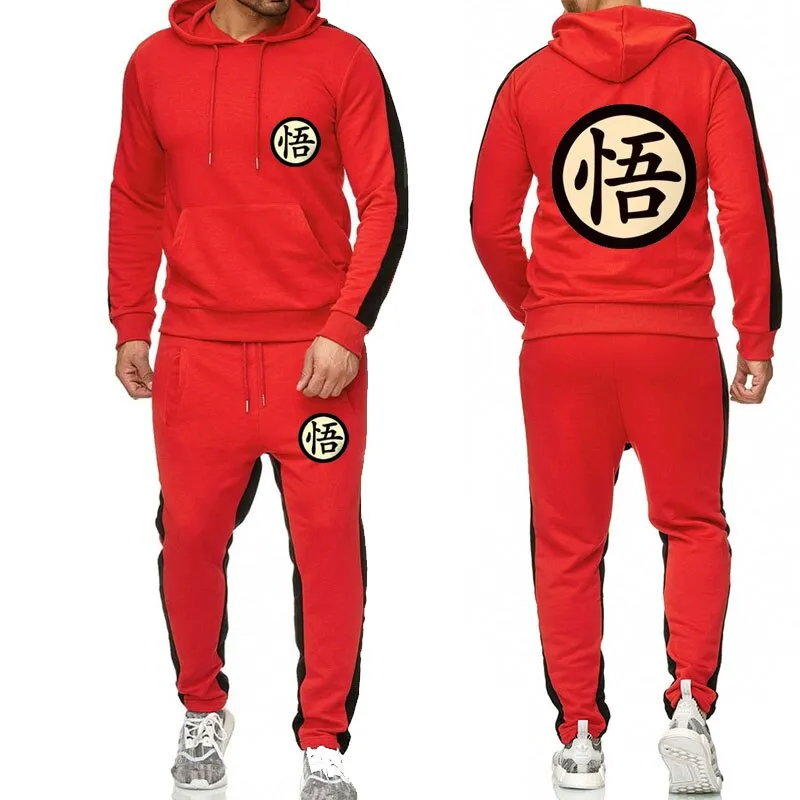 Anime Dragon Ball Large sportswear sweatsuit