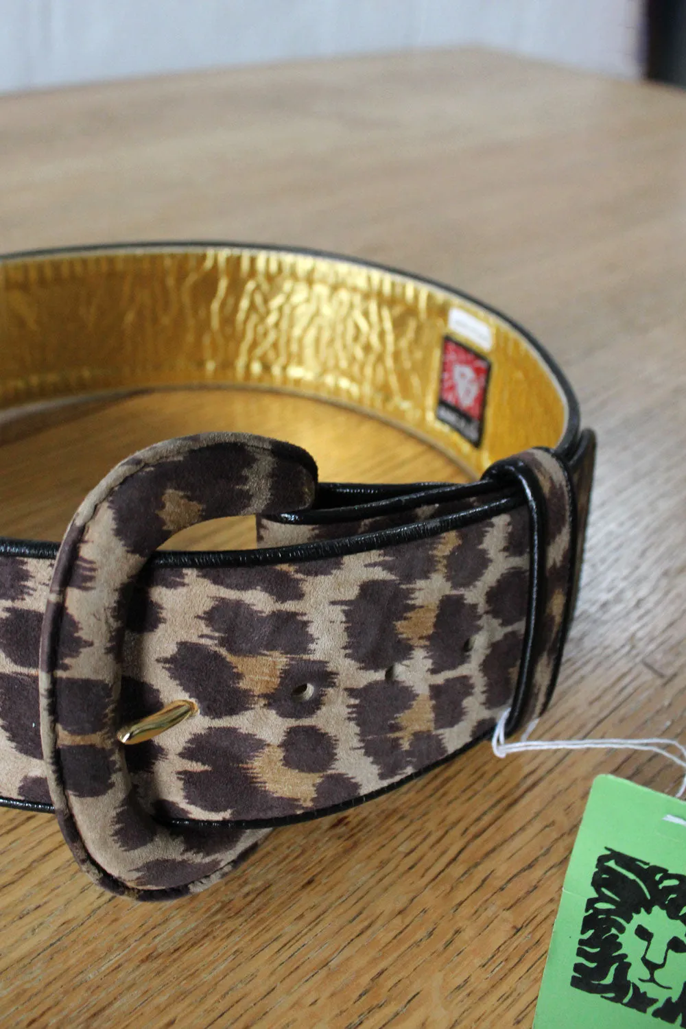 Anne Klein Leopard Belt