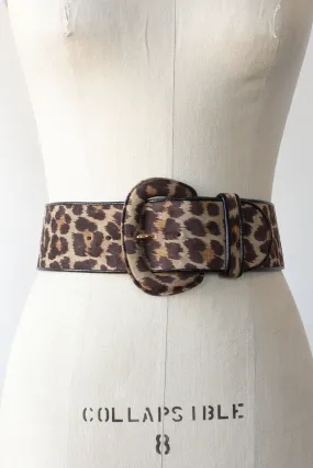 Anne Klein Leopard Belt