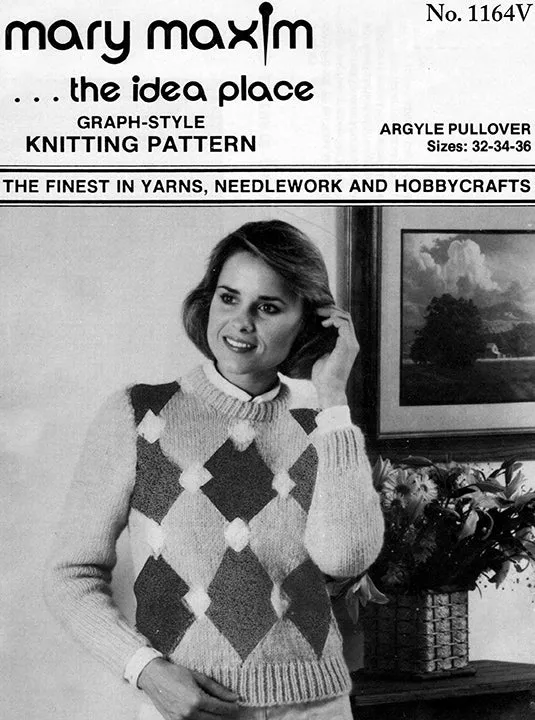 Argyle Pullover Pattern