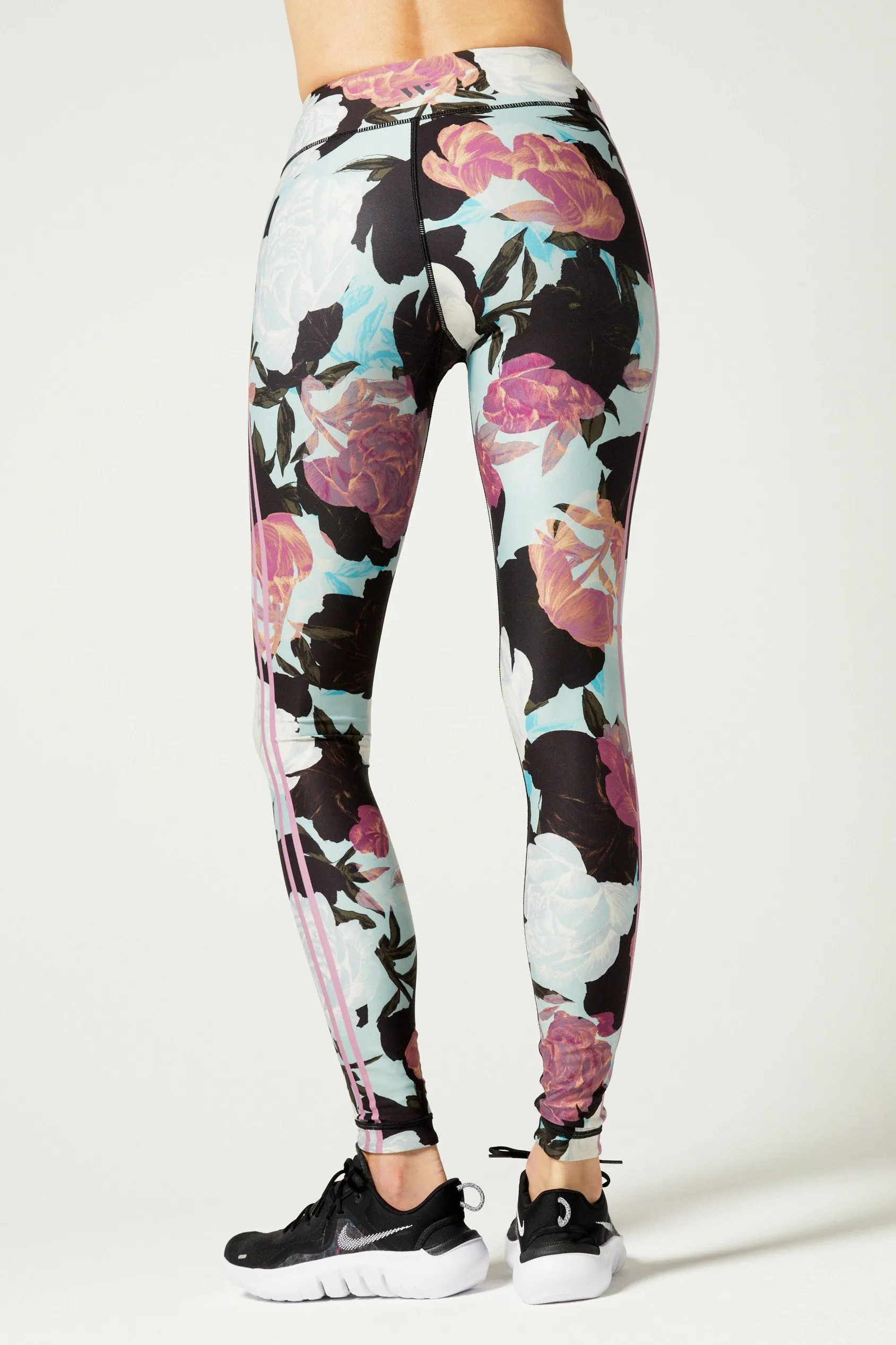 Aria Reversible Legging Satin Garden