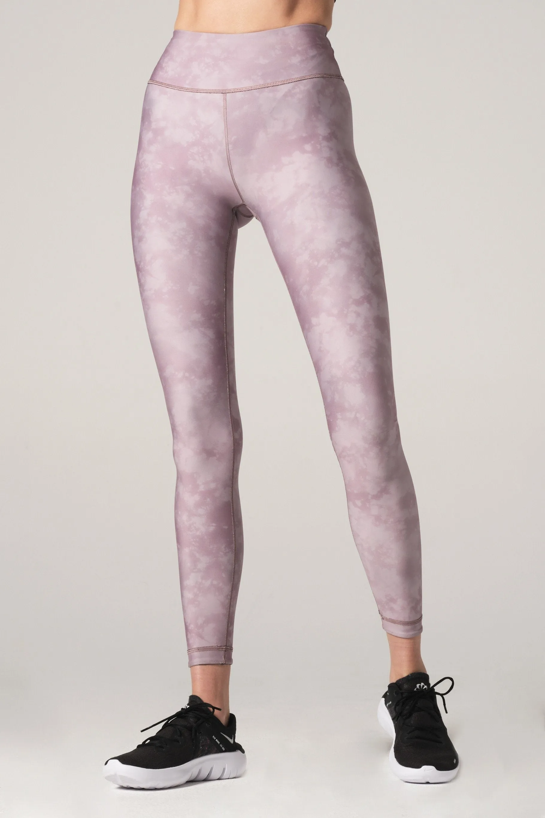 Aria Reversible Legging Satin Garden