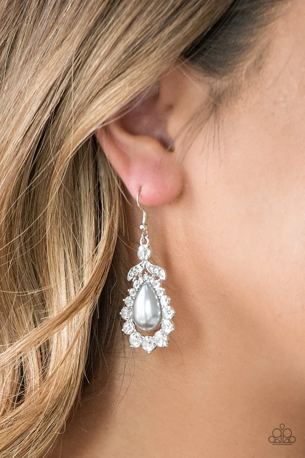 Award Winning Shimmer - Silver Earring