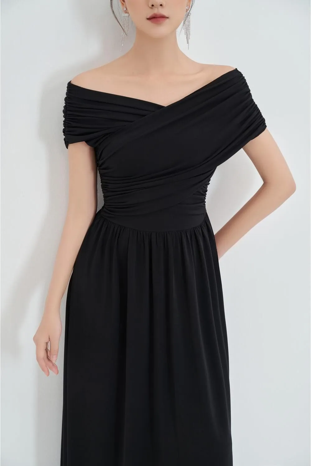 Aylmer Off-Shoulder Dress