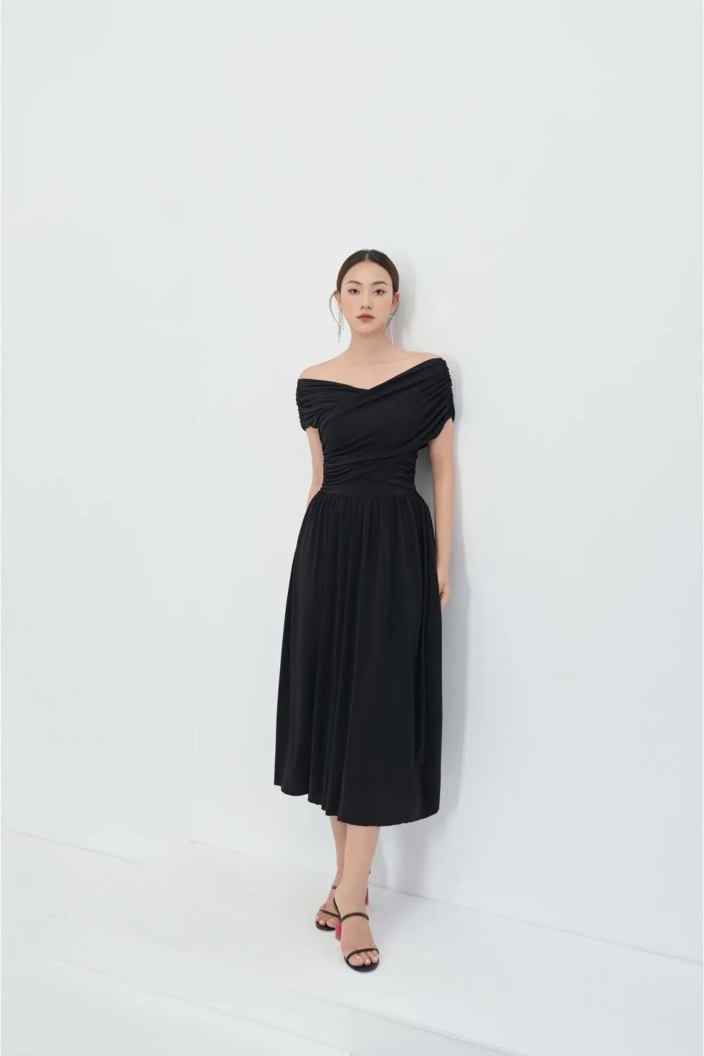 Aylmer Off-Shoulder Dress