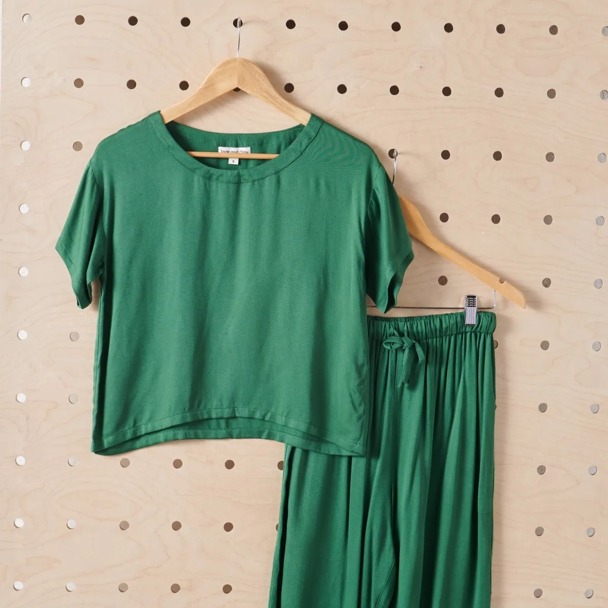 Bamboo T-Shirt - Hunter Green