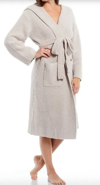 Barefoot Dreams Ribbed Hooded Robe