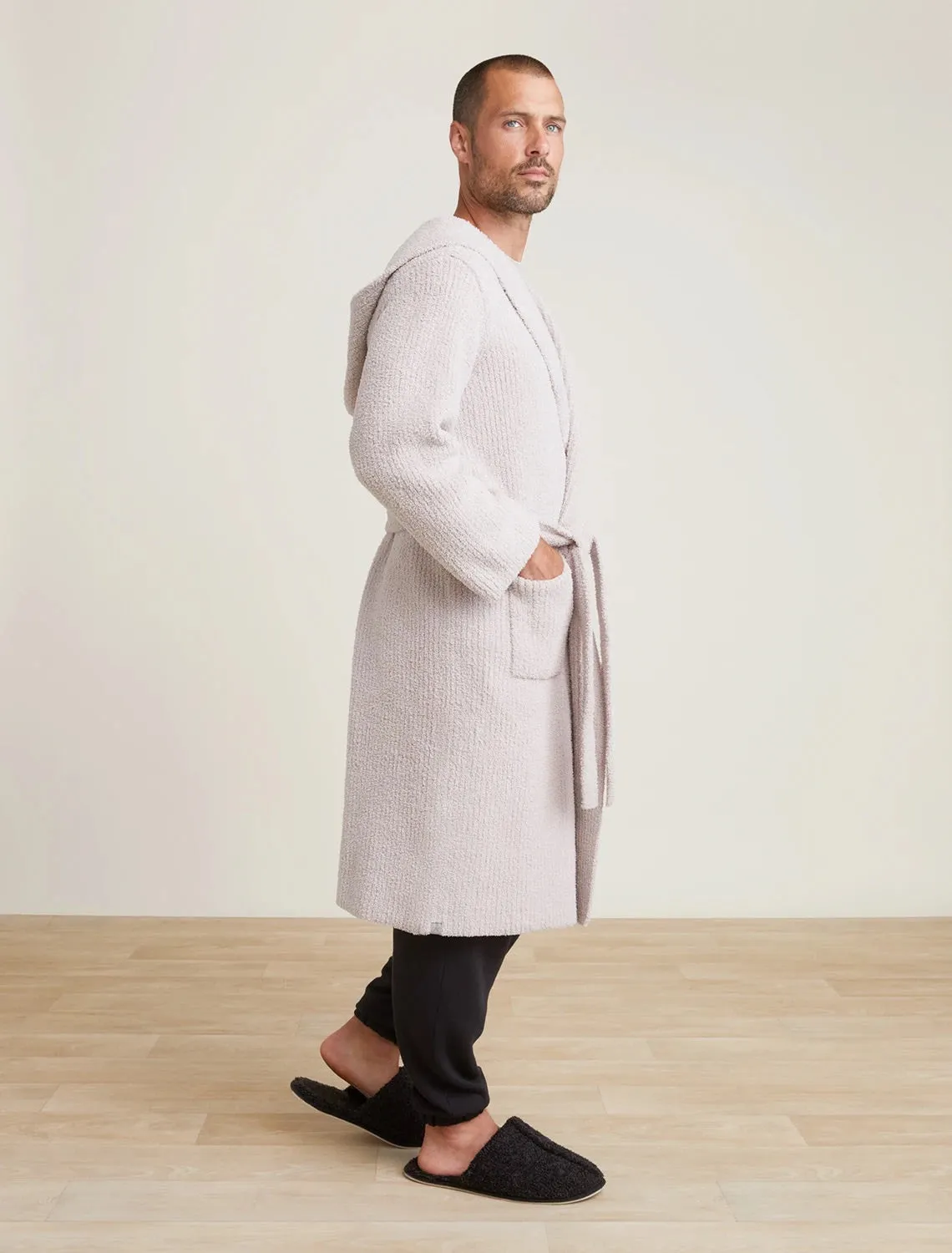 Barefoot Dreams Ribbed Hooded Robe