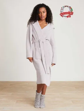 Barefoot Dreams Ribbed Hooded Robe