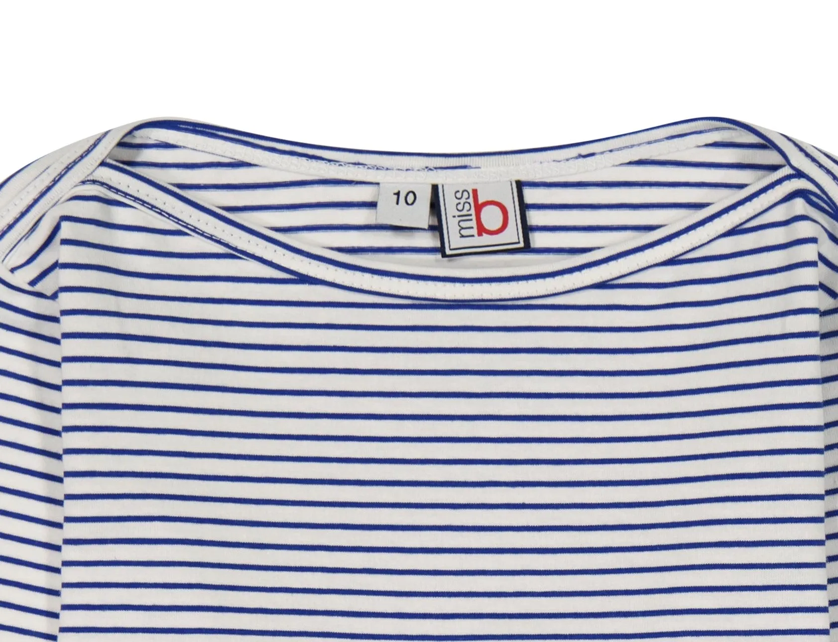 Bateau Tee Blue Stripe