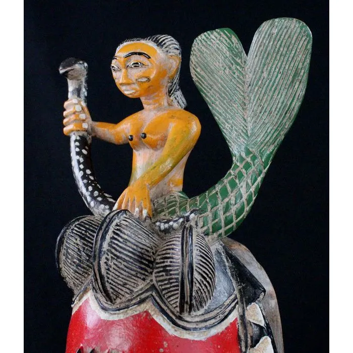 Baule Mami Wata Mask, Cte d'Ivoire #432