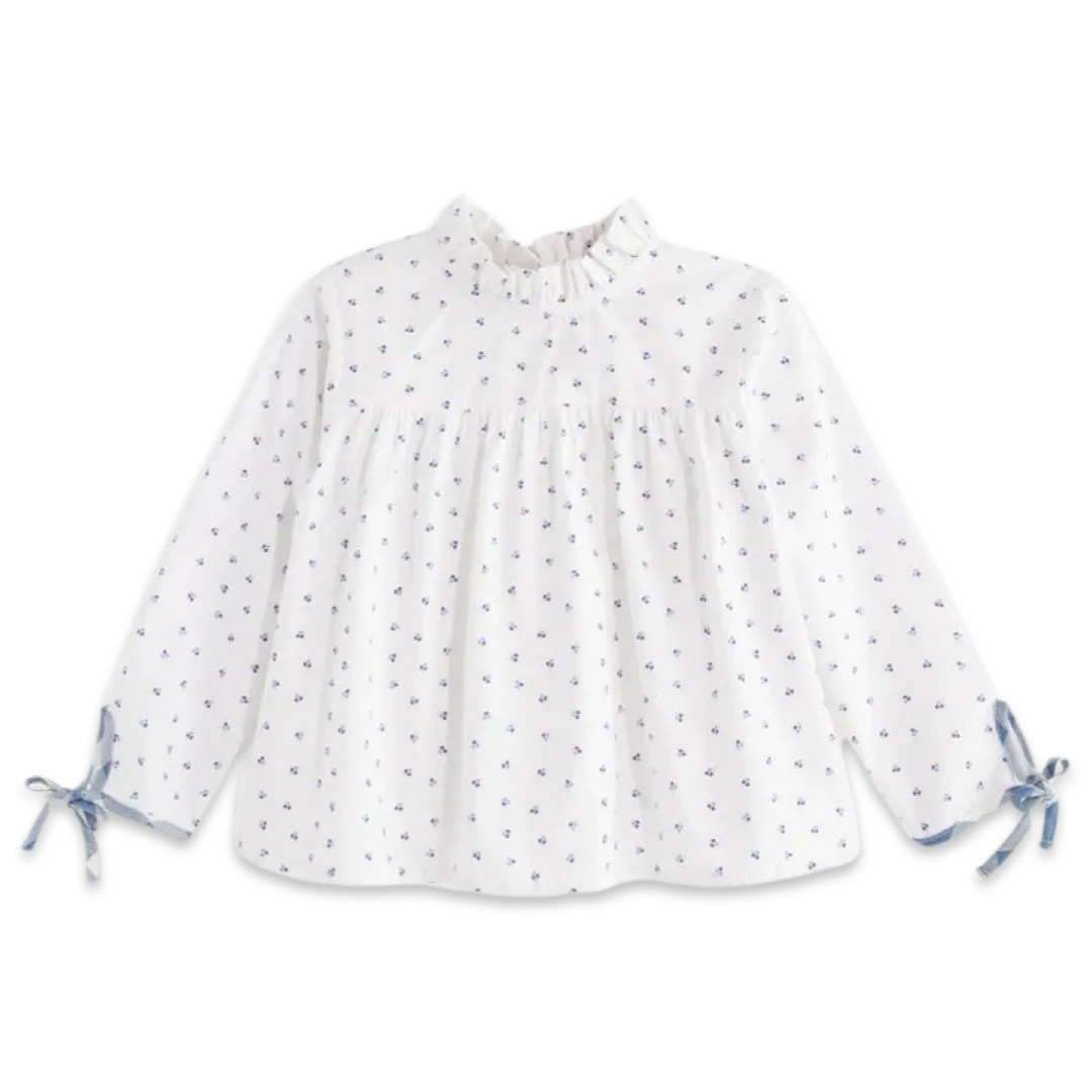 Bella Bliss Turner Blouse - Dainty Berry