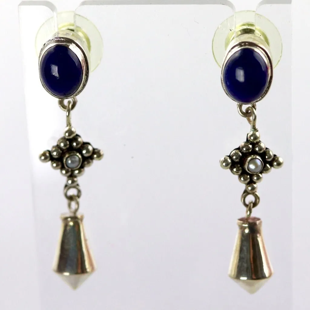 Berthe Morisot Lapis Lazuli Earrings