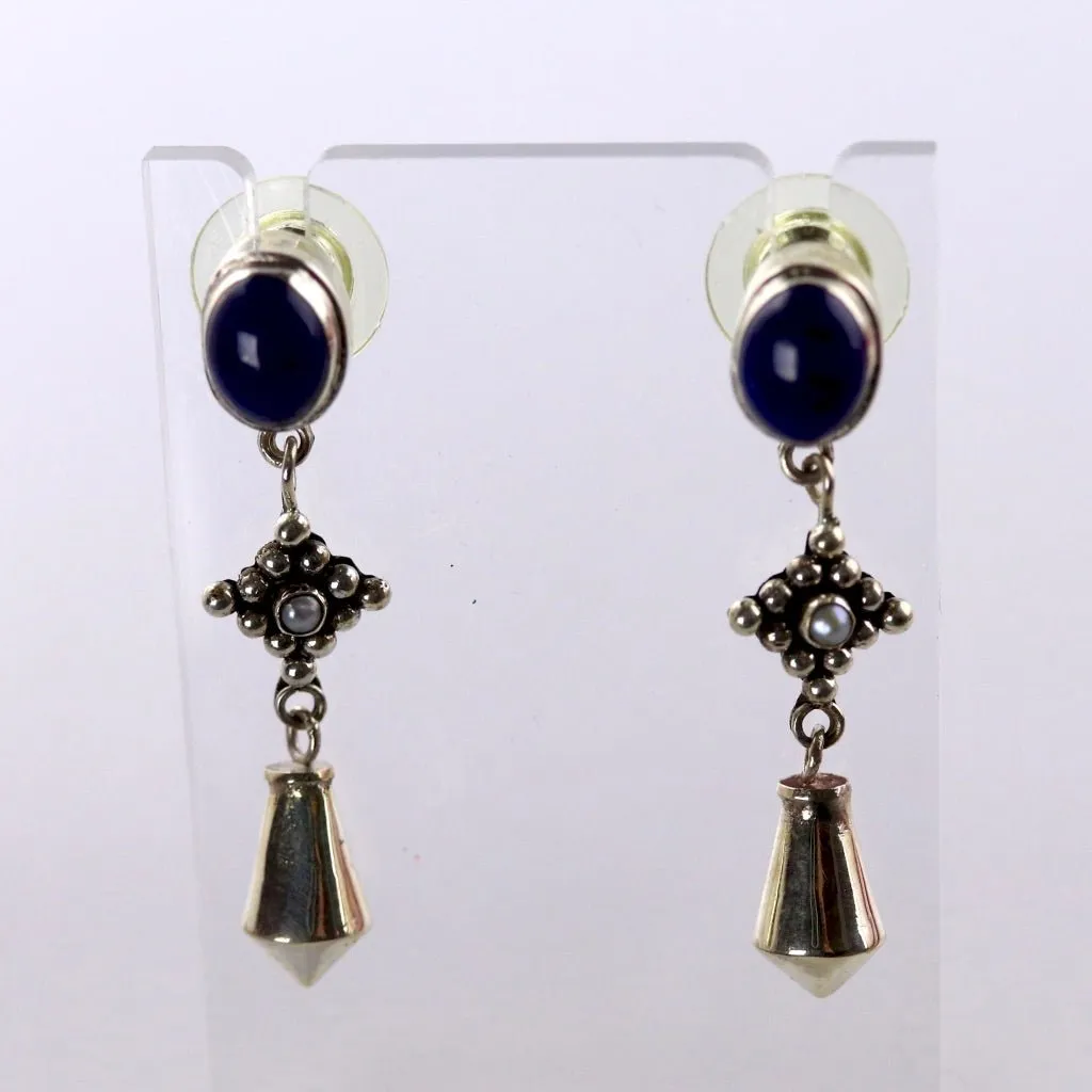 Berthe Morisot Lapis Lazuli Earrings