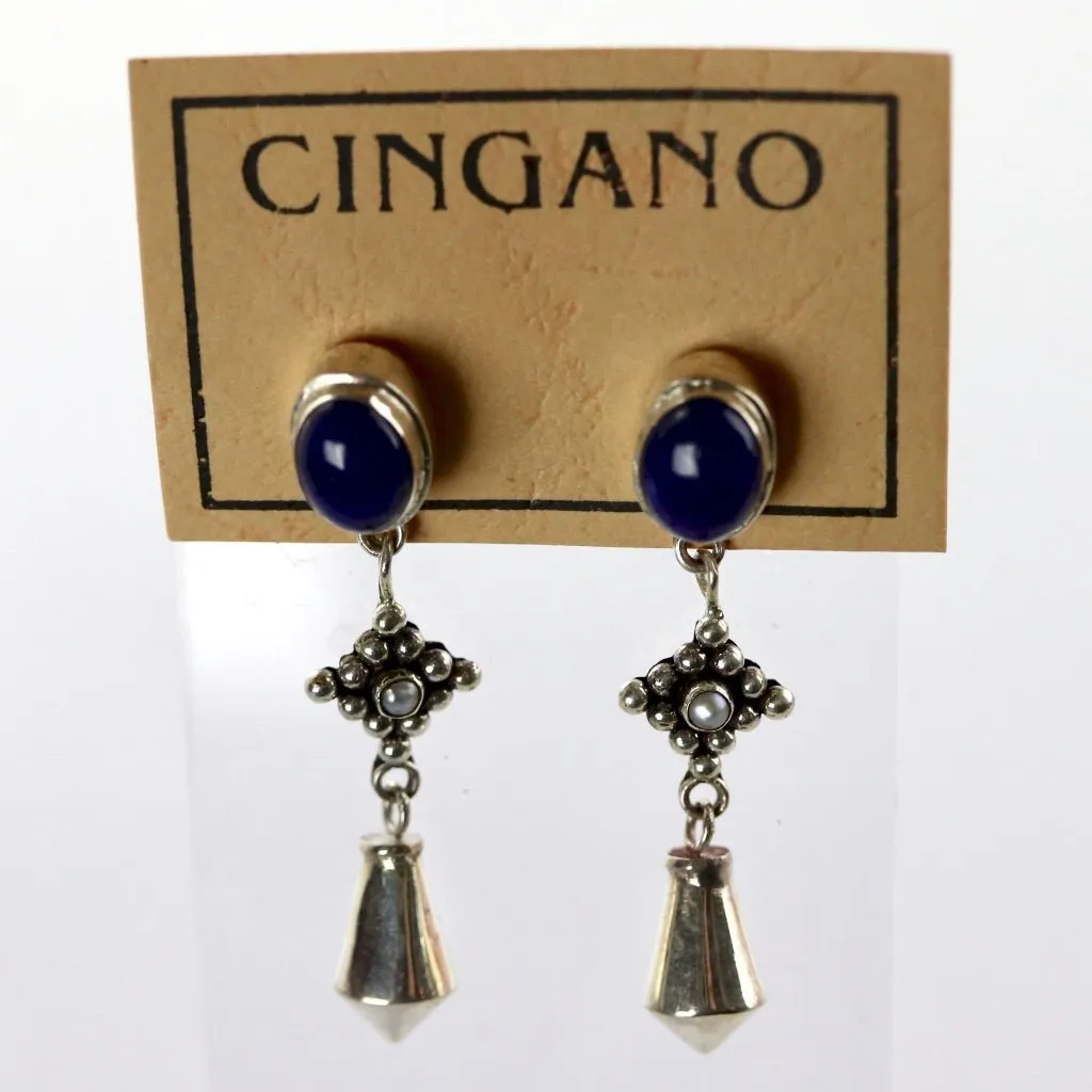 Berthe Morisot Lapis Lazuli Earrings