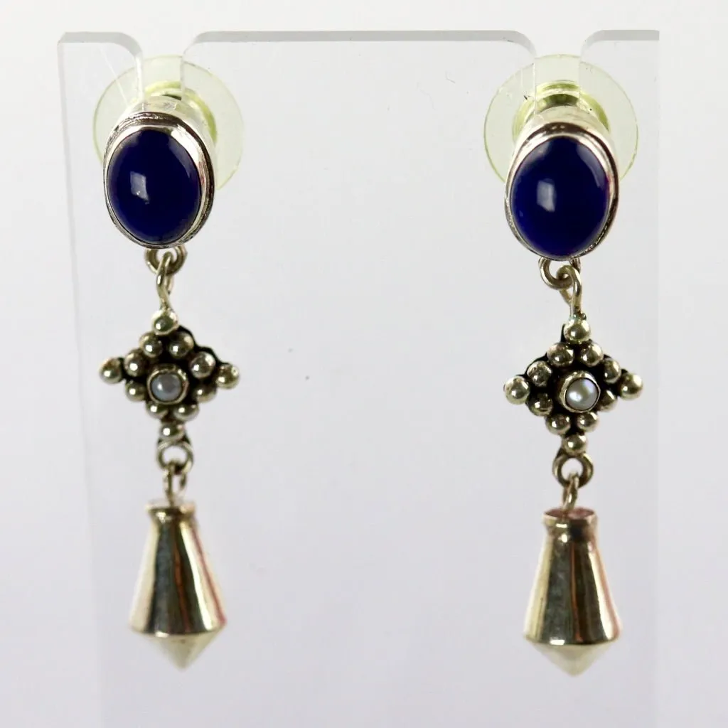 Berthe Morisot Lapis Lazuli Earrings