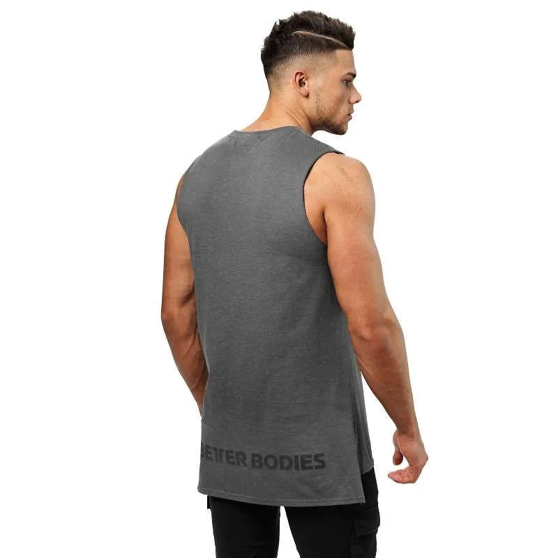 Better Bodies Bronx Tank - Dark Grey Melange