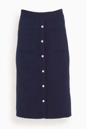 Bing Skirt in Navy