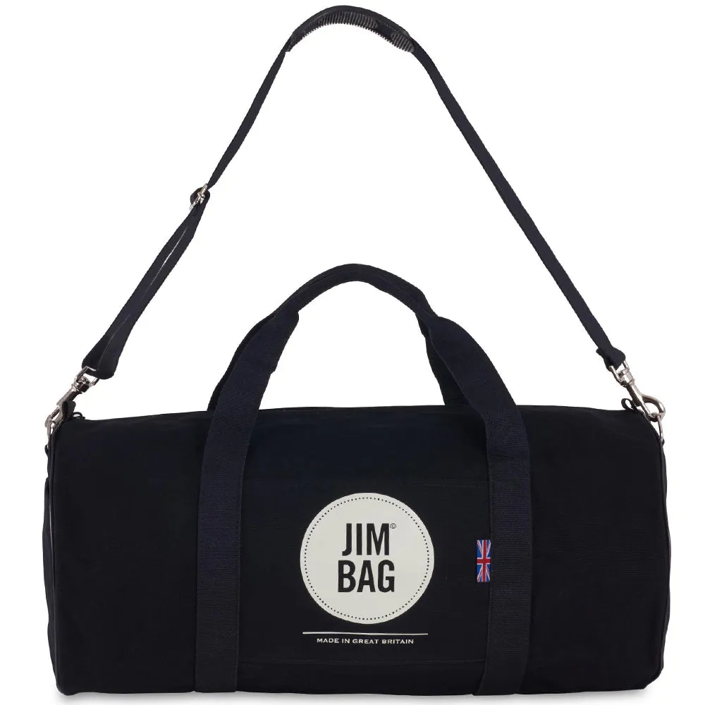 Black & Cream Holdall Bag