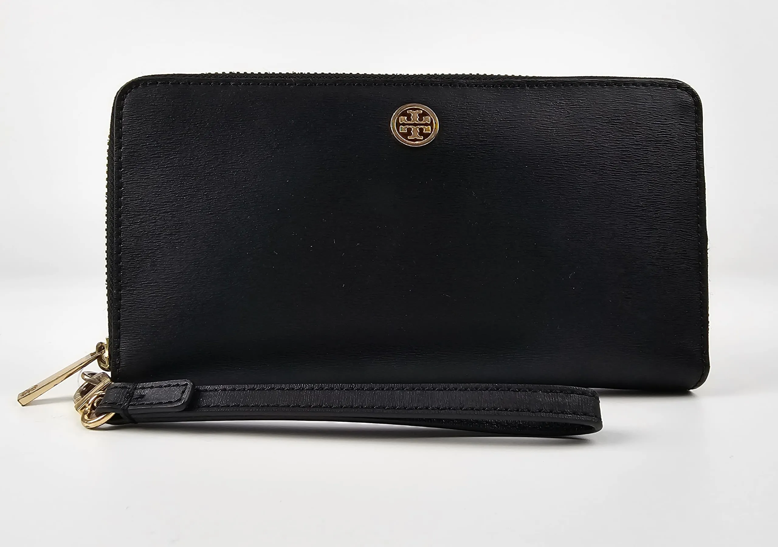 Black Parker Zip Continental Wallet