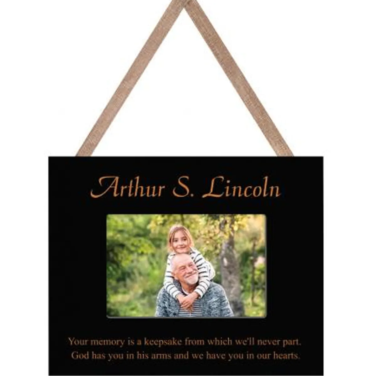 Black Photo Frame - Arthur S.