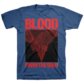 Blood From The Soul "Hellscape" Blue T-Shirt