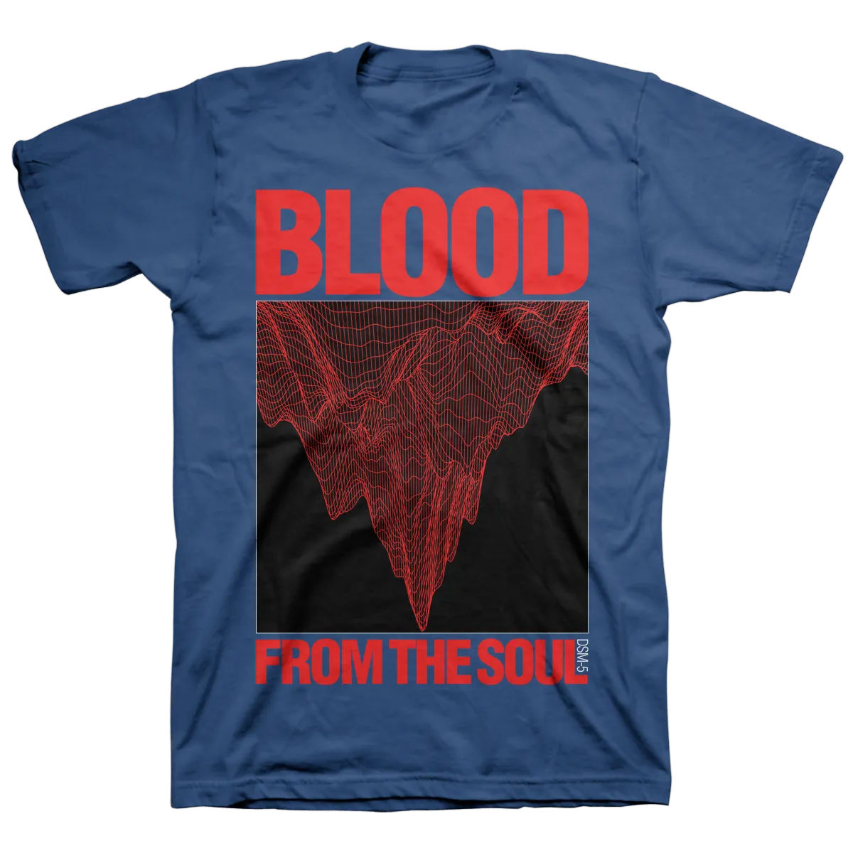 Blood From The Soul "Hellscape" Blue T-Shirt