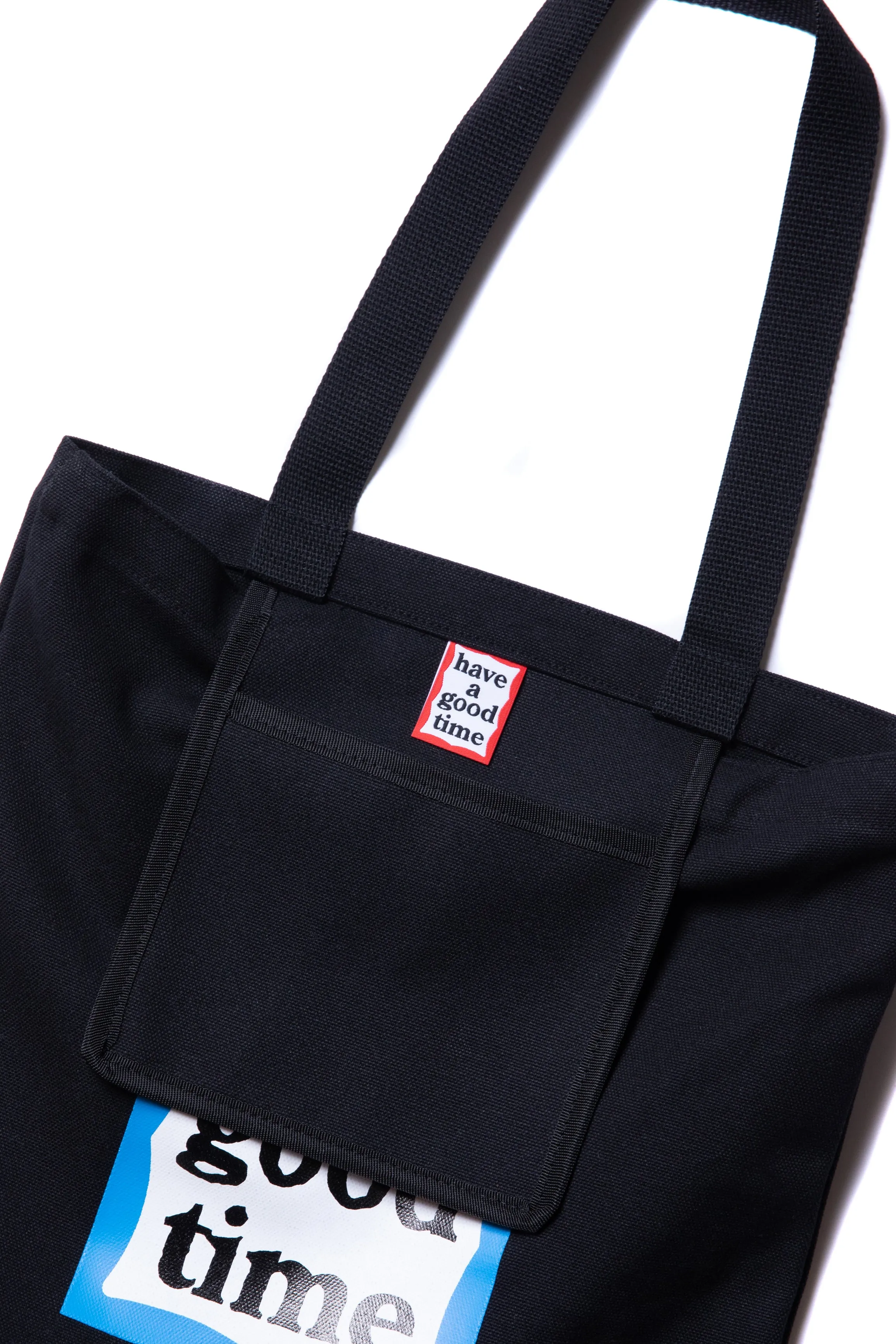 BLUE FRAME TOTE BLACK