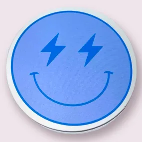 Blue Lightening Eyes Sticker