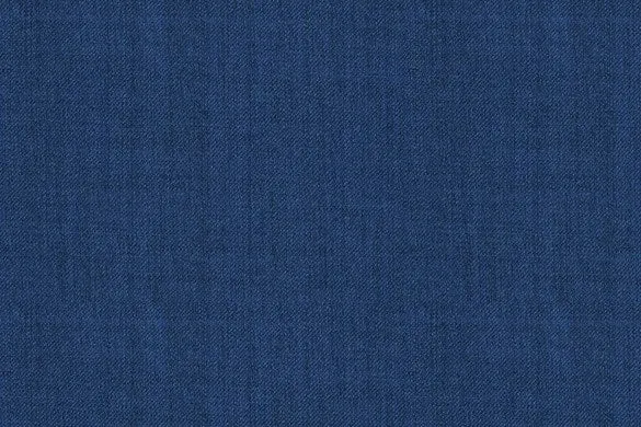 Blue Plain 96% Wool 4% Silk (Ref-881057)