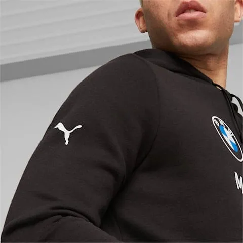 BMW M Motorsport Puma Men's Essentials Fleece Hoodie - Blue/Black