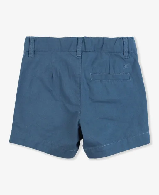 Boys Blue Stretch Shorts