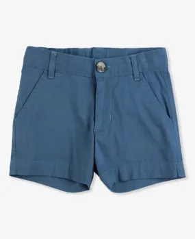 Boys Blue Stretch Shorts