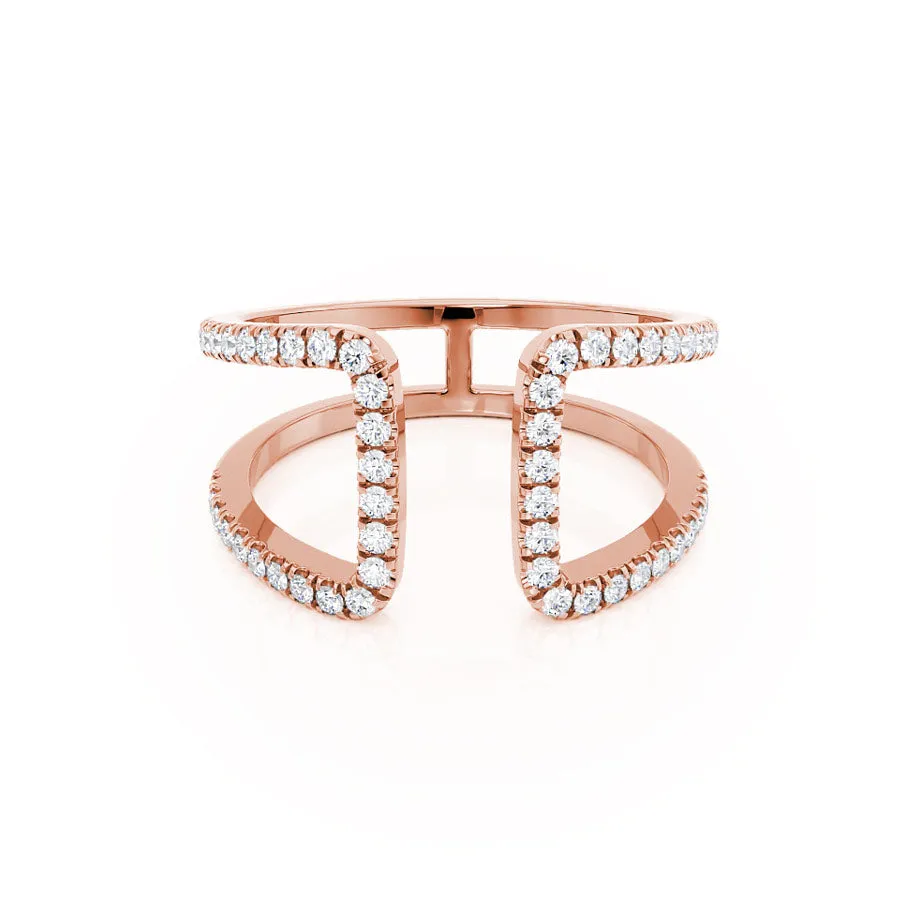 BRIAR - Lab Diamond Statement Eternity 18k Rose Gold