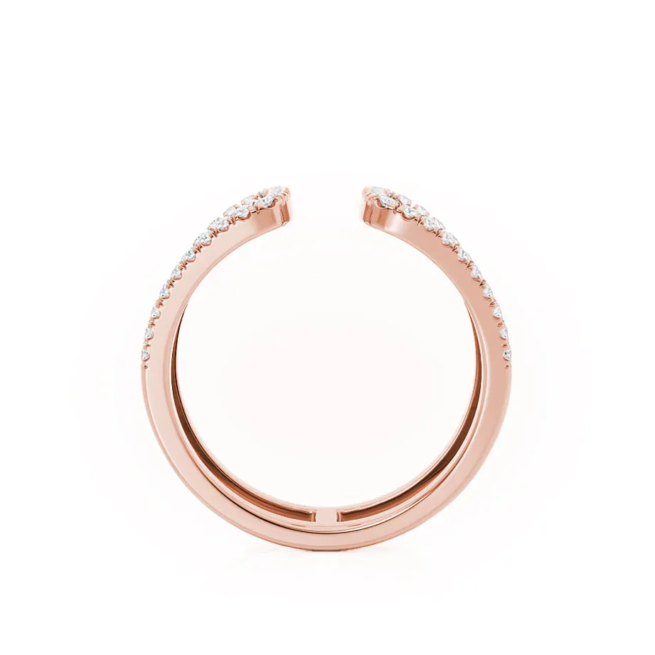 BRIAR - Lab Diamond Statement Eternity 18k Rose Gold